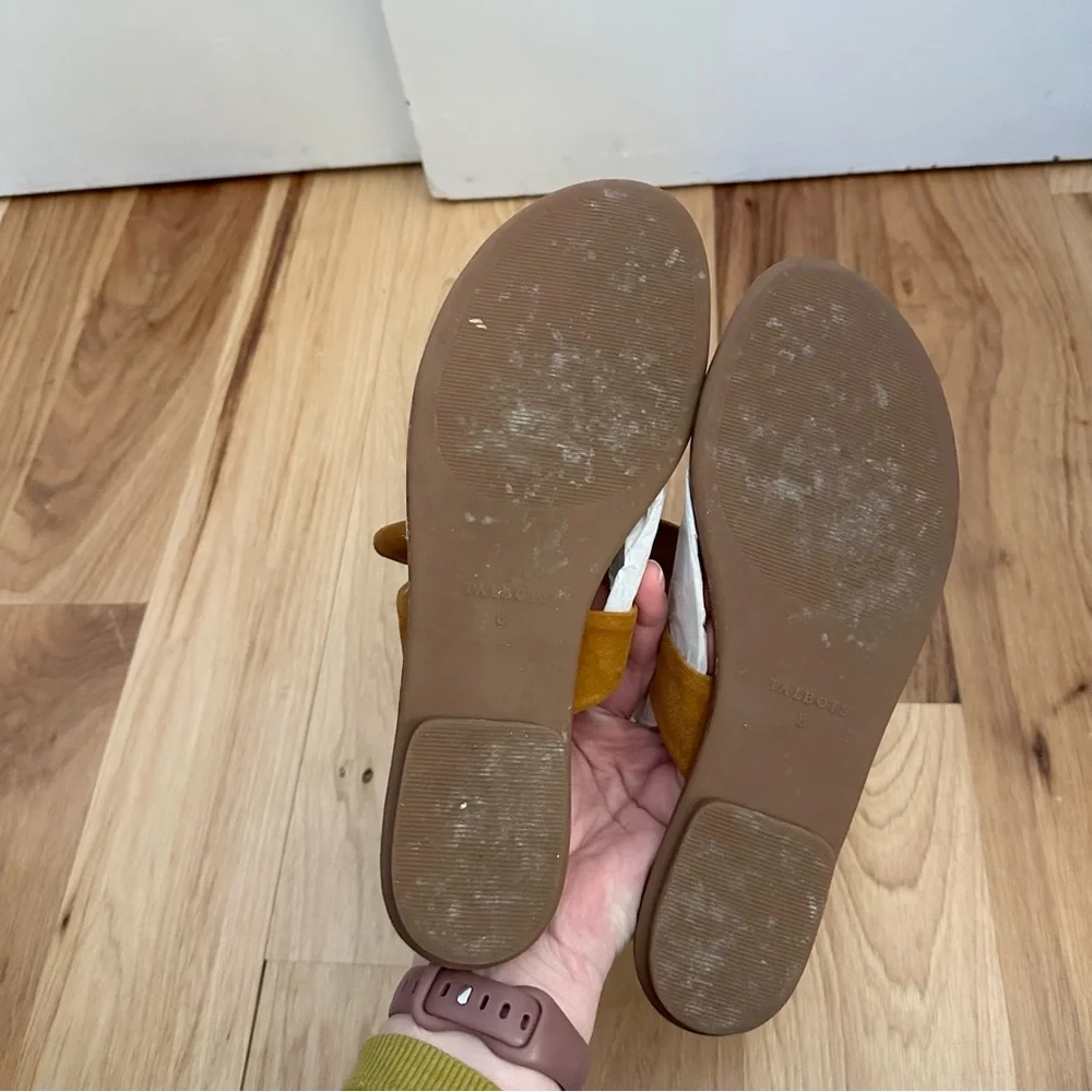 Talbots tan leather